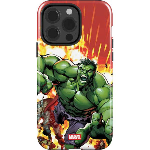 Marvel Avengers Assemble Hulk iPhone 15 Pro Impact Case